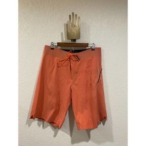 Lululemon Men's El Current Orange swim trunk shorts | 38